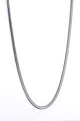 Herringbone Chain 5mm - 24 Inch (Silver)