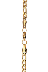 Figaro Chain 5mm - 24 Inch (Gold)