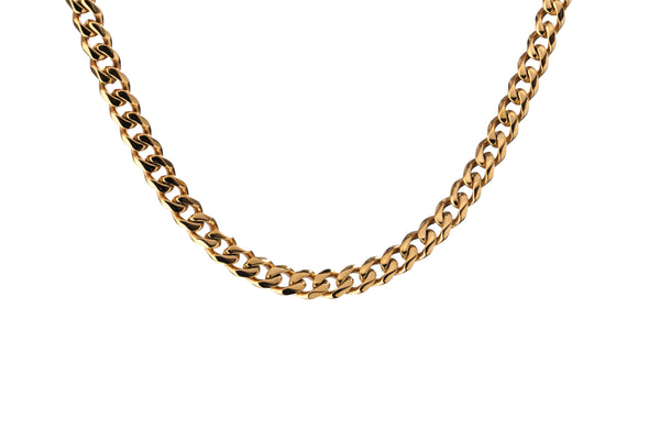 Cuban Chain 5mm - 18 inch (Gold)