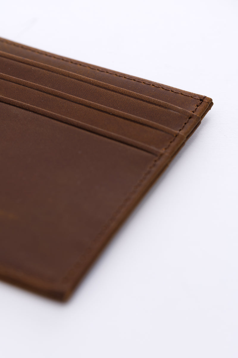 Presence (Brown) Leather Card Holder