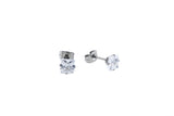 Earrings - Square Cut (6mm)