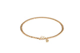 Cuban Bracelet 3.5mm - (Gold)