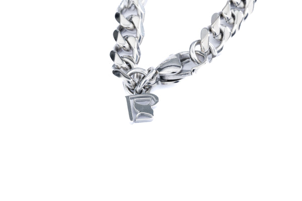 Cuban Bracelet 3.5mm - (Silver)