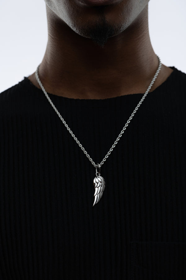 Wing Pendant (Silver)