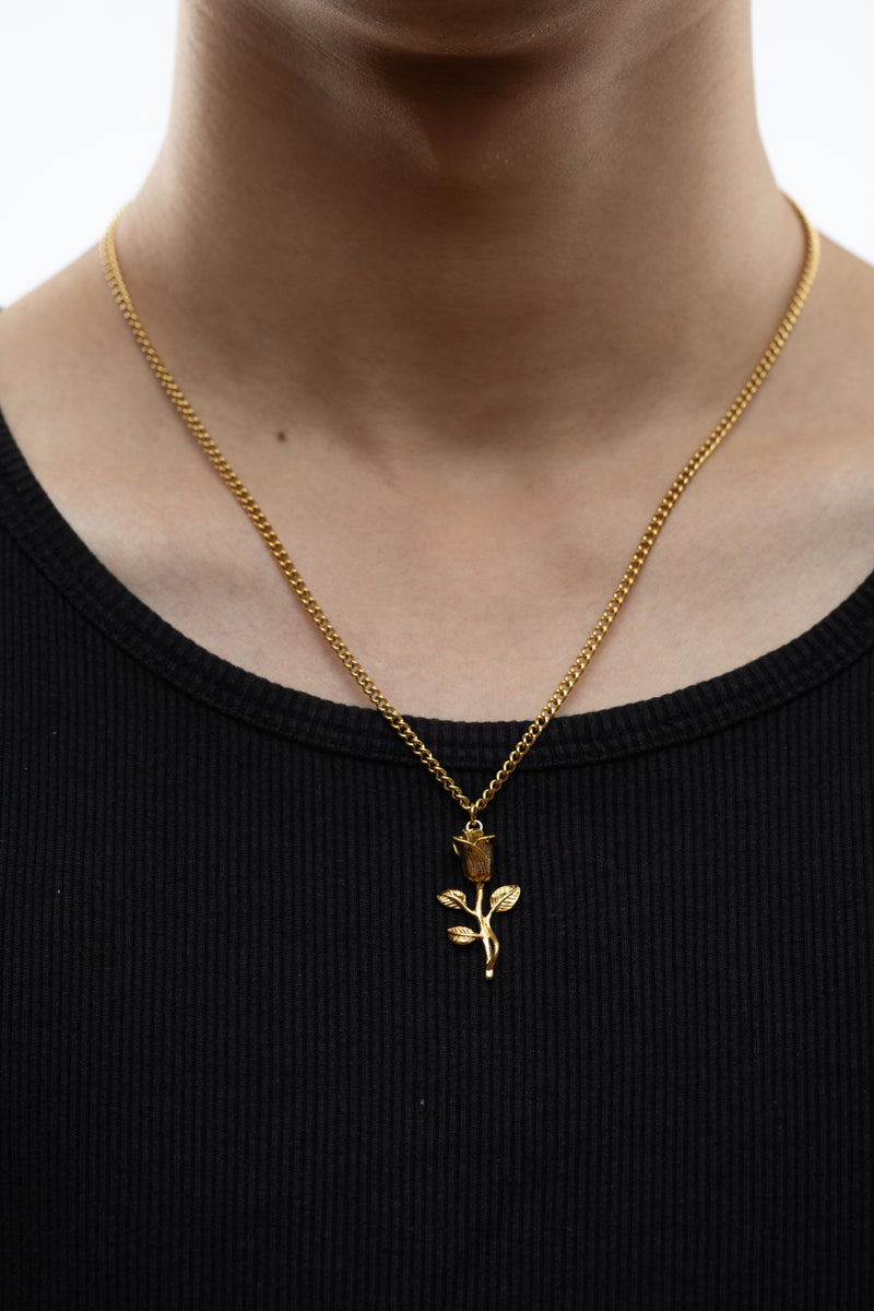 Rose Pendant (Gold)