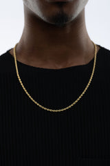 Classic Rope Chain 23 Inch (Gold)