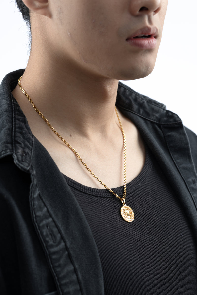 Medusa Pendant (Gold)