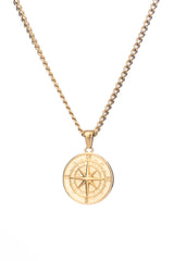 Compass Pendant (Gold)