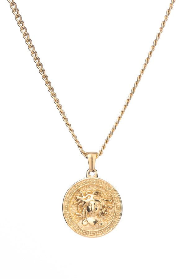 Medusa Pendant (Gold)