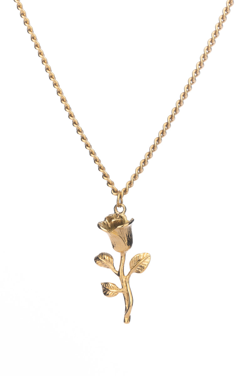 Rose Pendant (Gold)