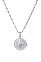 Compass Pendant (Silver)