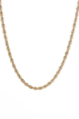 Classic Rope Chain 23 Inch (Gold)